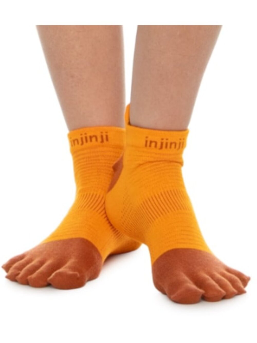 Injinji Run Lightweight No-Show Toe Socks - Below the Ankle (For Women)